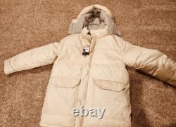 The north face Men Brook Range Parka coats size Xl Graver Beige