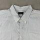 Turnbull & Asser Bespoke Men Dress Shirt Men 19.5 Neckline White Check Ss