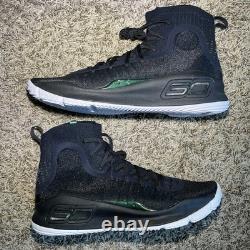 UA Curry 4'More Range' Mens Size 11.5 Basketball Shoes Black 1298306-014 RARE