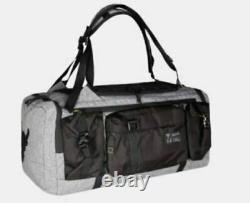 Ua Project Rock Range Duffel Bag 1325332-040 Nwt Gray Black/yellow 23x11x11