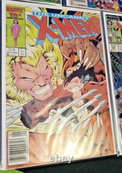 Uncanny X-Men Comic Lot (95 comics) Ranging from #167 to #462