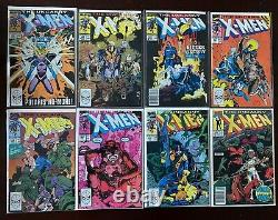 Uncanny X-Men tot#250-291 Marvel 29 pieces average 7.0 (range 6-8) (1989-'92)