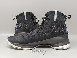 Under Armour Curry 4 More Range 1298306-014 Basketball Shoes Size 11.5 Black