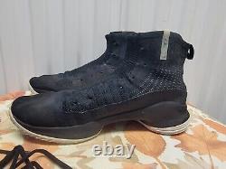 Under Armour Curry 4 More Range 1298306-014 Men's Basketball Shoes Size 15 Black