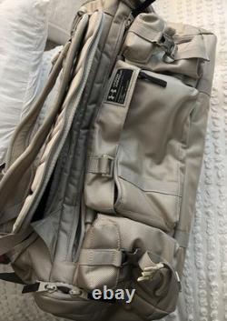 Under Armour Range Duffel Backpack Cordura Stone/Khaki RARE