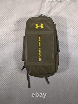 Under Armour Range Duffle Backpack One Size Fits All Army Green UA Cordura RARE