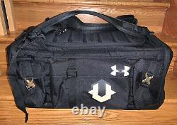 Under Armour Storm Undeniable Cordura Range 53L Duffle Bag Black NEW $160