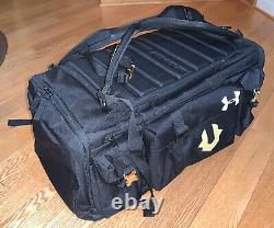 Under Armour Storm Undeniable Cordura Range 53L Duffle Bag Black NEW $160