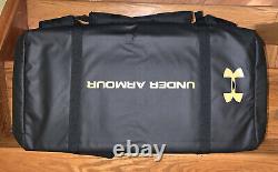 Under Armour Storm Undeniable Cordura Range 53L Duffle Bag Black NEW $160