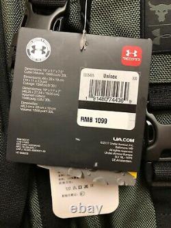 Under Armour UA Project Rock 1 USDNA Regiment Range Backpack Bag 1315435-330
