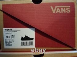 VANS Men's Range EXP Suede & Canvas Casual Shoe, VN0A5EDYBKA, Black/Gum, 9.5-13
