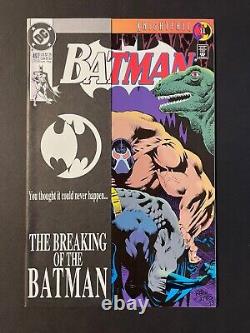 VENGEANCE OF BANE pt 1 & 2, BATMAN 497 (DC Comics) Triple Bane! 1st printings