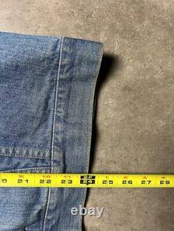 VINTAGE 1970s WRANGLER MARLBORO DENIM RANGE JACKET WITH WOOL VEST SIZE 44