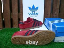 VINTAGE Adidas LONDON 2019 80 s casuals CITIES RANGE OG COLOURWAY BOXED UK7.5