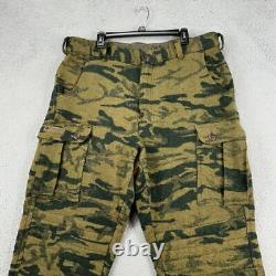 VINTAGE Columbia Pants Mens 40 Gallatin Range Green Camo Wool Nylon Blend Cargo