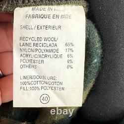 VINTAGE Columbia Pants Mens 40 Gallatin Range Green Camo Wool Nylon Blend Cargo
