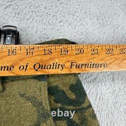 VINTAGE Columbia Pants Mens 40 Gallatin Range Green Camo Wool Nylon Blend Cargo