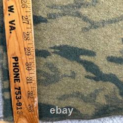 VINTAGE Columbia Pants Mens 40 Gallatin Range Green Camo Wool Nylon Blend Cargo