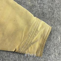 VINTAGE Patagonia Jacket Mens M Brown Tan Chore Barn Coat Canvas Nuevo Range 90s