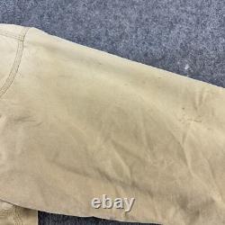 VINTAGE Patagonia Jacket Mens M Brown Tan Chore Barn Coat Canvas Nuevo Range 90s