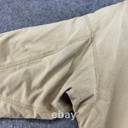 VINTAGE Patagonia Jacket Mens M Brown Tan Chore Barn Coat Canvas Nuevo Range 90s