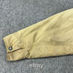 VINTAGE Patagonia Jacket Mens M Brown Tan Chore Barn Coat Canvas Nuevo Range 90s