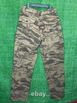 VTG Columbia Gallatin Range Brown Wool Camo Hunting Pants Mens Size 32