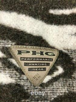 VTG Columbia Gallatin Range PHG Snow Wool Thick Camo Cargo Pants Size 38 X36