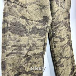 VTG Columbia Gallatin Range Pants Mens 38 x 35 Wool Blend Camo Cargo Hunting