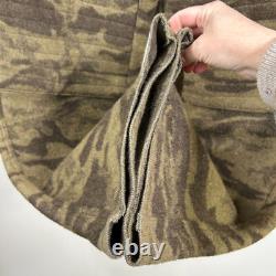 VTG Columbia Gallatin Range Pants Mens 38 x 35 Wool Blend Camo Cargo Hunting