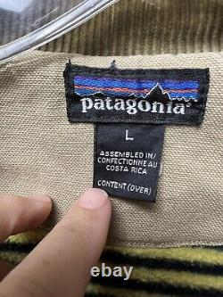 VTG Patagonia Nuevo Range Barn Jacket Work Wear Synchilla With Bulls Eye Liner L