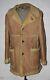 Vtg Unbranded Shearling Sheepskin Marlboro Man Range Coat Sz 42