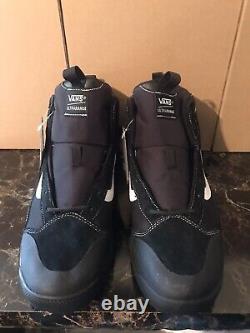 Vans Ultra Range EXO Hi MTE-1 Hiking Trail Boots Black White Sz 12