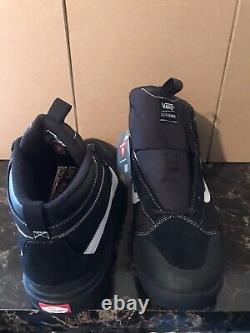 Vans Ultra Range EXO Hi MTE-1 Hiking Trail Boots Black White Sz 12