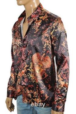 Versace Medusa Men Dress Shirt, long sleeve, Size L