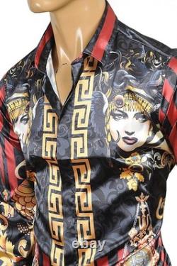 Versace Medusa Men Shirt, long sleeve, Size L