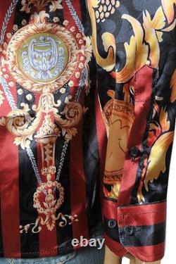 Versace Medusa Men Shirt, long sleeve, Size L