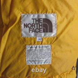 Vintage 1970s The North Face Brooks Range Down Jacket Mens Size M Brown Tag