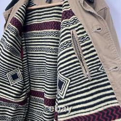 Vintage 1988 Patagonia Nuevo Range Coat Barn Jacket Made In USA Aztec Rare VTG