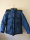 Vintage 80s North Face Brooks Range Down Parka Jacket Men's Size (s) Blue Yellow
