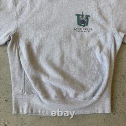 Vintage 90's Land Rover Range Rover University Rhino Reverse Weave Sweatshirt