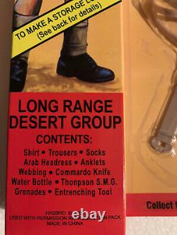 Vintage Action Man Long Range Desert Group 40th Anniversary Carded