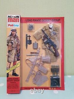 Vintage Action Man Long Range Desert Group 40th Anniversary Carded No1 Mint