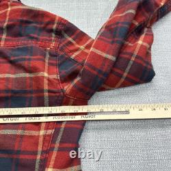Vintage Ambercrombie & Fitch Shacket Large Jay Range Plaid Jacket Shirt 80s 90s