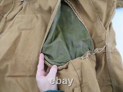 Vintage Carhartt Shooting Bird Hunting Jacket Large Canvas Game Pouch Coat 80s
