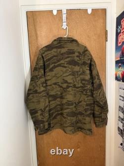 Vintage Columbia Gallatin Range Jacket Mens XL Brown Camouflage Wool Blend 90s