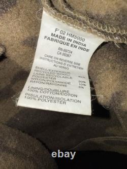 Vintage Columbia Gallatin Range Jacket Mens XL Brown Camouflage Wool Blend 90s