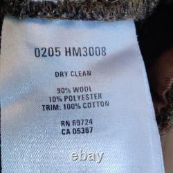 Vintage Columbia Gallatin Range Wool Blend Jacket Large Outfitter Camo Hunting