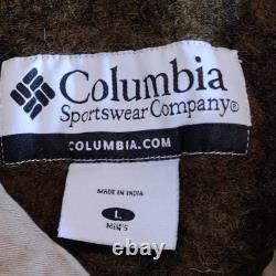 Vintage Columbia Gallatin Range Wool Blend Jacket Large Outfitter Camo Hunting