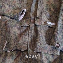 Vintage Columbia Gallatin Range Wool Blend Jacket Large Outfitter Camo Hunting